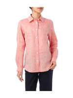 リネンシャンブレークロスシャツ/サックス(090)