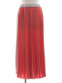 Pleats long skirt/PINK
