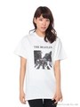 ・BEATLES ABBEY ROADゆるシルエットTシャツ/Off White