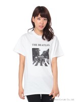 ・BEATLES ABBEY ROADゆるシルエットTシャツ/Off White