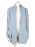 カットルーズガウン/L/BLU