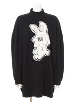 PRANK BUNNY SWEAT ONE-PIECE/OFF WHITE