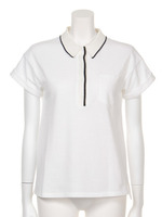 [Salon de Balcony]ポロシャツ/WHT