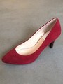 【enchanted】本革美脚ポインテッドパンプス/レッド