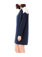 レース切り替えコクーンワンピース/オフホワイト(303)