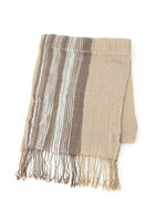 綿楊柳ストール/ブラウン系(543)