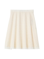 ブロックペイントフレアスカート/オフホワイト(103)