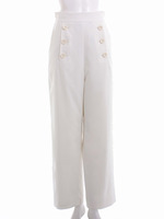 マリンワイドパンツ/シロ