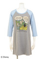 【Disney BAMBI Collection】FOREST B/B TEE DRESS/LtBLUE