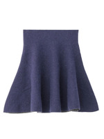 サーキュラーニットスカート/ネイビー(093)