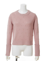 [FURFUR]玉編みプルオーバー/PNK