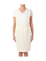 サスペンダー付2WAYジャンバースカート/オフホワイト(003)