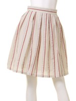 サッカーストライプＳＫ/ベージュ系