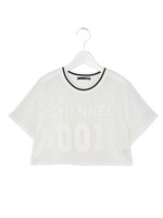 メッシュロゴT/ホワイト
