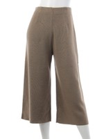 【ROSE BUD】GAUCHO KNIT PANTS/BLACK