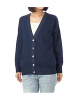 ドロップショルダーニットカーディガン/ベージュ(052)