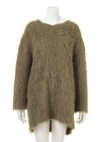 ファーライクニットワンピース/KKI