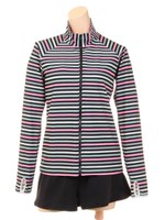 【CALIFORNIA SHORE】ボーダータンキニ4点セット/ブラック