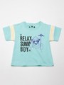 【KIDS】RSB リブライン ビッグ Tシャツ/PNK