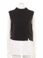 【M】RIB DOCKINGオフスリーブTOPS/WHT