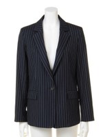 ツイルテーラードジャケット/BLK