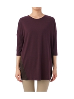 素材切替えドルマンプルオーバー/ブラウン系(043)