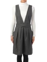 2WAYジャンスカワンピース/ダークグレー(013)