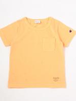 Champion 製品染めワンポケットカラーTシャツ/レモンイエロー(031)