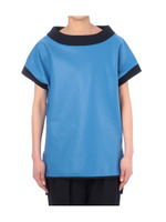 コーティングコットンボクシーカットソー/ライトグレー(911)