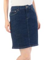 ストレッチデニムスカート/グレー(012)