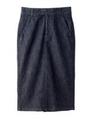 タイトデニムスカート/ネイビー(093)