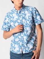 マリンアニマル迷彩柄シャツ/サックス(690)