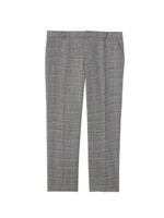 [L]ライトフラノグレンパンツ/ブラック(219)