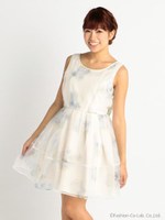 【LIZ LISA】オーガンパンジーワンピース/ピンク