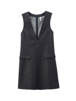 デニム調ポンチワンピース/ネイビー(093)