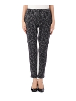 プリント柄ストレッチパンツ/ベージュ(152)