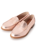 GINGER ALE×HARUTAグリッターローファー/ゴールド(007)