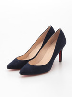 【V-SEVEN TWELVE THIRTY】パンプス/ネイビースエード