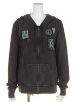 【VOLCOM】Patch It Thru Zip/BLK