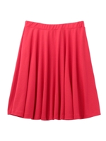 ギャザーポンチスカート/レッド(062)