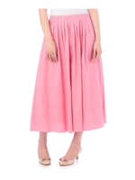 シャンブレーツイルスカート/ワインレッド(063)