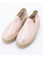 EXTRA XIII ゴートスキンメタリックエスパドリーユ/ゴールド(607)