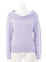 オフタートルリブニットトップス/A