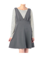 ボーダー&ジャンスカ セットアップ/グレー(012)