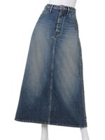 [Balcony and Bed]ヴィンテージデニムロングスカート/IND