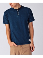 インディゴヘンリーネックTシャツ/ブルー(992)