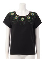 ビーズエアリーTOPS/ブラック