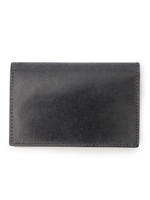 ブライドルレザー名刺入れ/ブラック(019)