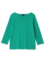 レーヨンハイゲージニット/ダークグリーン(023)