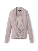 ローズプルオーバニット/ライトオレンジ(066)